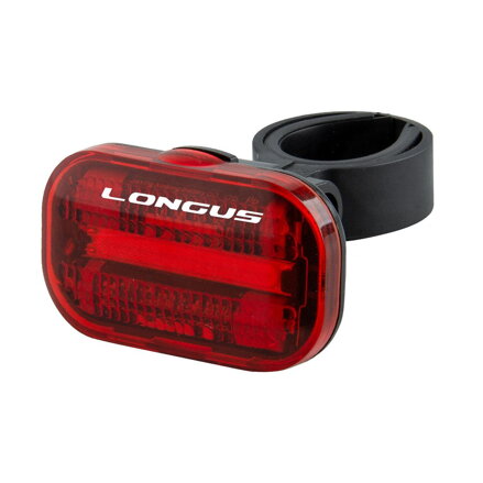 Luz trasera LONGUS COB 15LED 2f, negra
