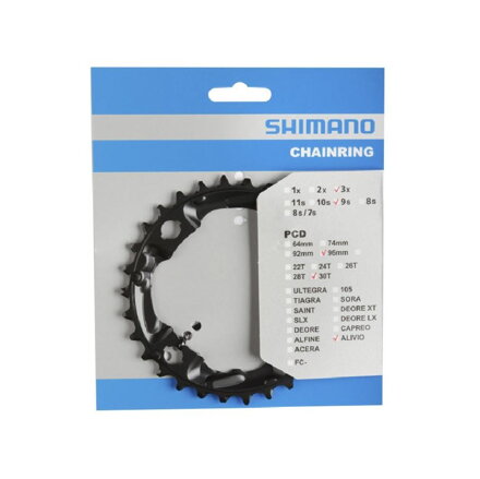 Caja de cambios SHIMANO 30z. FC-M4000/4050 Alivio 9k. 96mm