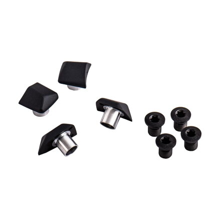 SHIMANO Tuercas del convertidor FC-R8000 46/36z. (M8x10,1 mm) 4 piezas