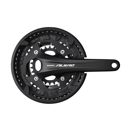 SHIMANO Medio Alivio FC-T4060 175mm 44/32/22z. 9k. negro con tapa de dos piezas sin rodamiento