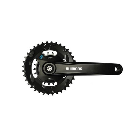 SHIMANO Medio Altus FC-M315 175mm 36/22z. 7/8 k. negro sin tapa cuadrada