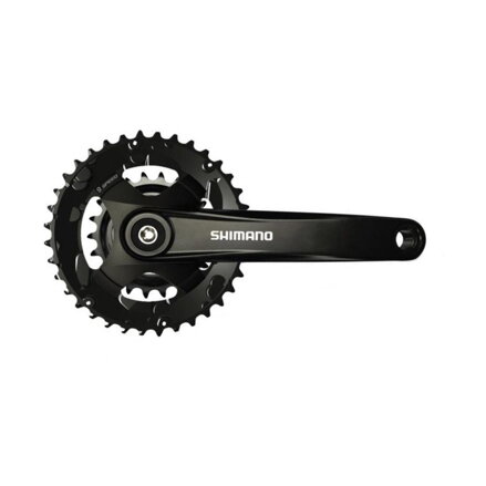 SHIMANO Medio Altus FC-MT101 175mm 36/22z. 9k. negro sin tapa cuadrada