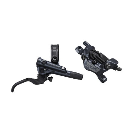 SHIMANO Freno hidr. Manguera + placa de montaje en poste de 1700 mm trasera negra SLX I-M7120. N03A