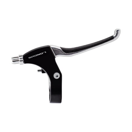 Manetas de freno LONGUS AL GOMA V-Brake 3 dedos negro par