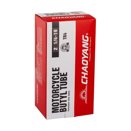 CHAOYANG Cámara de aire para moto 2-1/4x19 AV33