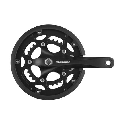Centro SHIMANO CLARIS FC-RS200 175mm 50/34z. con funda 8k. negro en el cuadrado