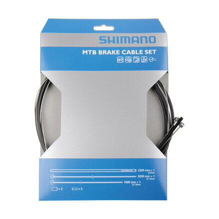 SHIMANO Cable freno MTB completo negro
