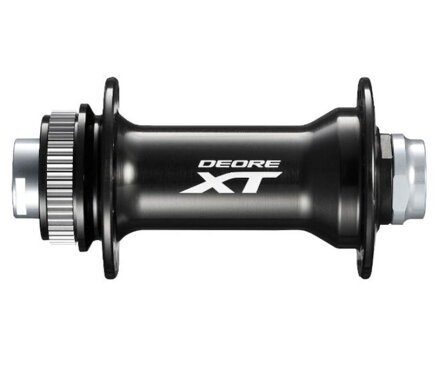 Buje delantero SHIMANO XT HB-M8010 110x15mm eje 32d. Cerradura central BOOST negra