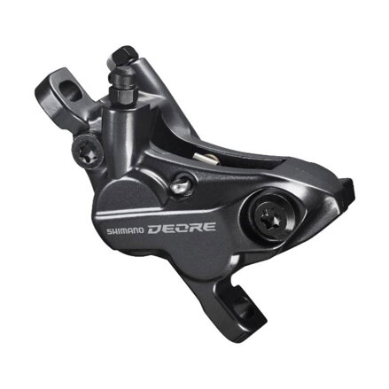 Pinza de freno SHIMANO. Deore BR-M6120 Soporte de poste hidráulico de 4 pistones + placas D03S