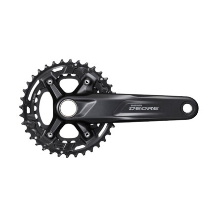 Centro SHIMANO Deore FC-M4100 175mm 36/26z. 10k. negro de dos piezas
