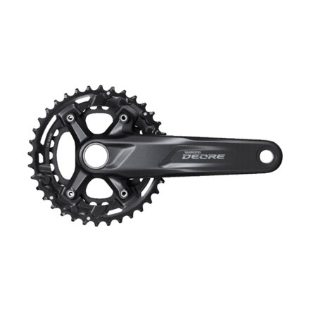 Centro SHIMANO Deore FC-M5100 175mm 36/26z. 11k. negro de dos piezas sin rodamientos