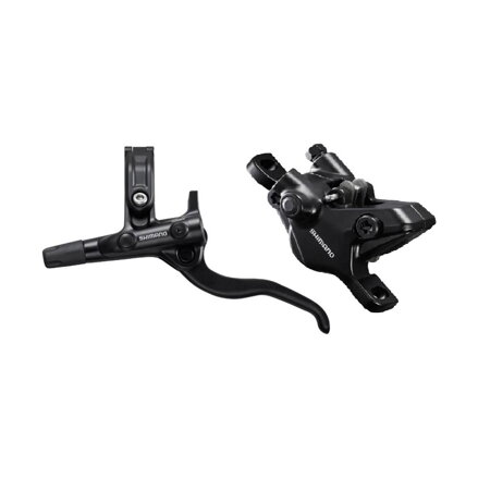 SHIMANO Freno hidr. E-MT410 BL-M4100/BR-MT410 frontal negro Montaje en poste Manguera de 1000 mm + platina. B05S