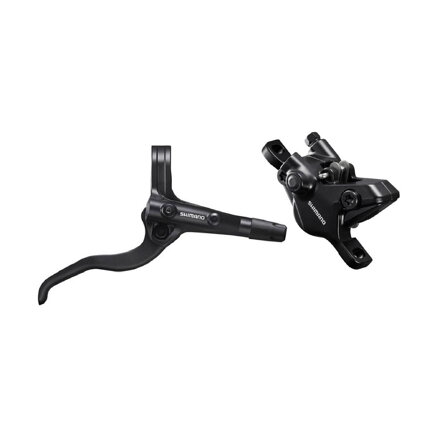 SHIMANO Freno hidr. E-MT410 BL-MT401/BR-MT410 manguera trasera negra de montaje en poste de 1700 mm + placa. B05S