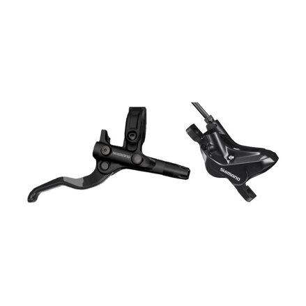 SHIMANO Freno hidr. E-MT420 BL-MT4100/BR-MT420 manguera trasera negra de montaje en poste de 1700 mm + platina. D03S
