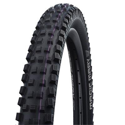 Neumático SCHWALBE MAGIC MARY (62-584) 27,5x2,40 Evolution 67EPI 1205g Negro TLE Ultra Blando