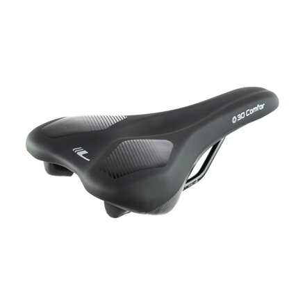 LONGUS Sillín 3D COMFOR S viscoelástico negro