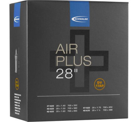 SCHWALBE Cámara de aire DV17AP (37/47-622/635) DV 40mm 270g aire plus