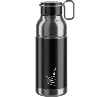 ELITE Bidón MIA 650 negro/plata