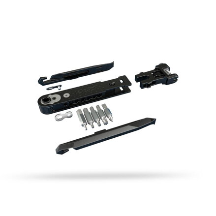 Herramienta PRO MULTI-TOOL - 12 funciones, integrada, debajo del sillín