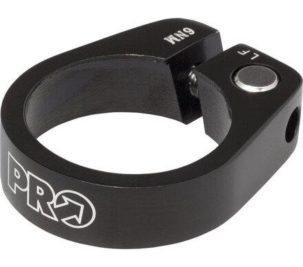 Abrazadera PRO ALLOY debajo del sillín negro 34,9mm