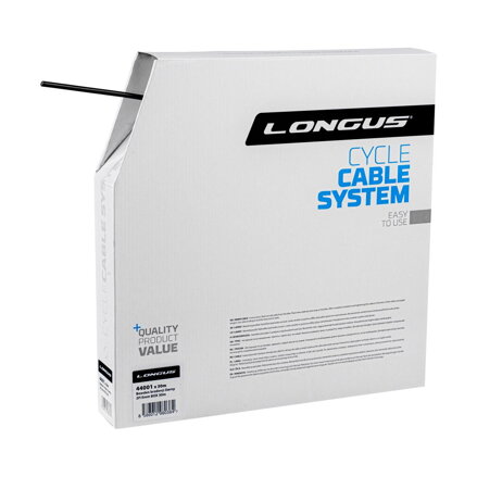 LONGUS Freno Bowden 2P Teflón negro CAJA /30m