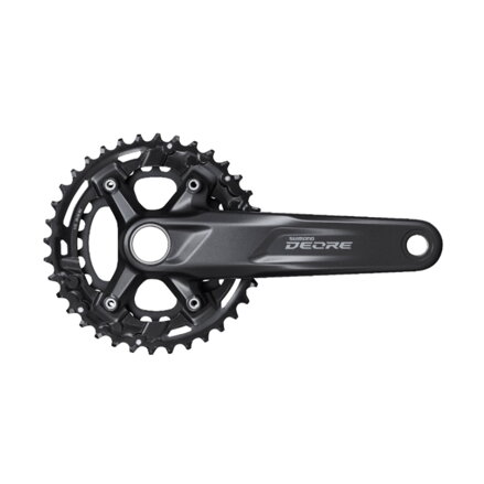 Centro SHIMANO Deore FC-M5100 175mm 36/26z. 11k. negro de dos piezas sin rodamientos