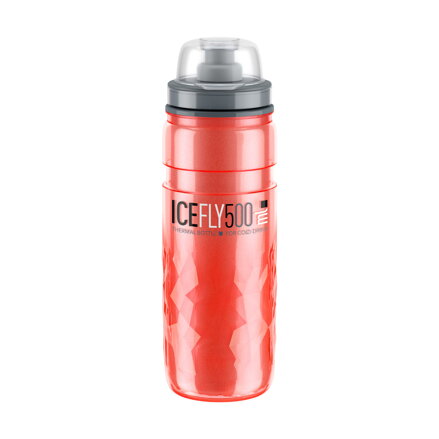 Botella ELITE ICE FLY 500 rojo