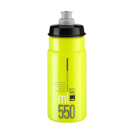 ELITE Bidón JET 550 amarillo logo negro