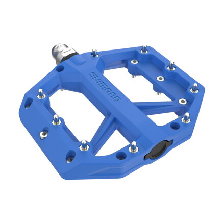 SHIMANO Pedales MTB Flat PD-GR400 azul BMX, DH, slalom