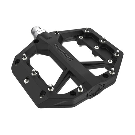 SHIMANO Pedales MTB Flat PD-GR400 negro BMX, DH, slalom