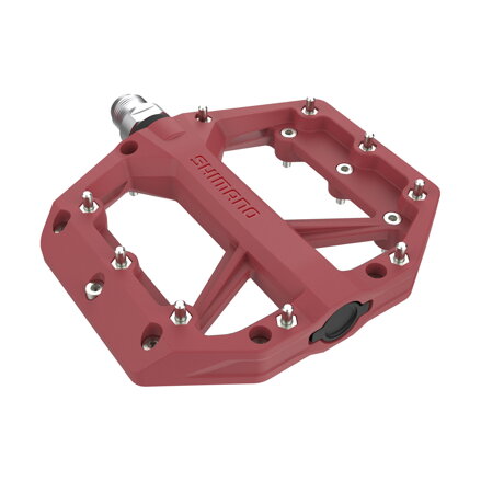Pedales SHIMANO MTB Flat PD-GR400 rojo BMX, DH, slalom