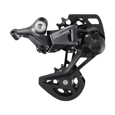 Cambio SHIMANO Deore RD-M5130 10-k. Correa de hombro larga Linkglide Shadow+ para E-bike