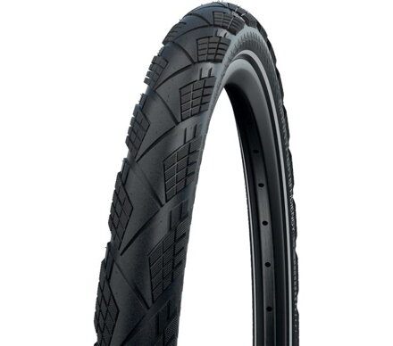 Neumático SCHWALBE MARATHON EFFICIENCY (40-622) 28x1,50 700x38C Evolution 67EPI V-Guard 530g Black reflex Race