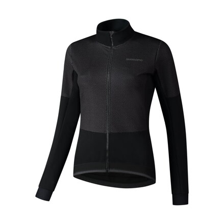 SHIMANO Chaqueta mujer KAEDE WIND negro