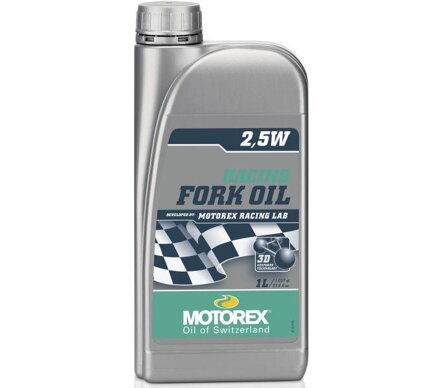 ACEITE PARA HORQUILLA MOTOREX Oil RACING 2.5W 1ltr