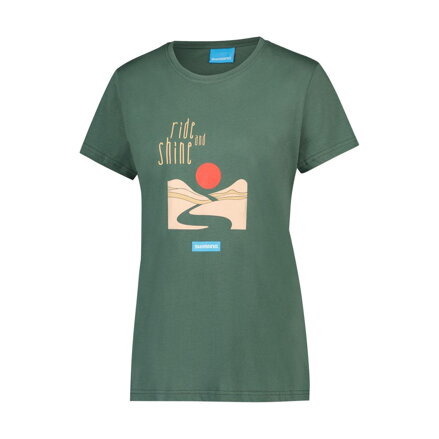 SHIMANO camiseta mujer GRAPHIC TEE verde