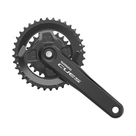 Tacos centrales SHIMANO FC-U4010 175mm 36/22z. 10/09/11-k. BOOST negro de dos piezas sin rodamientos