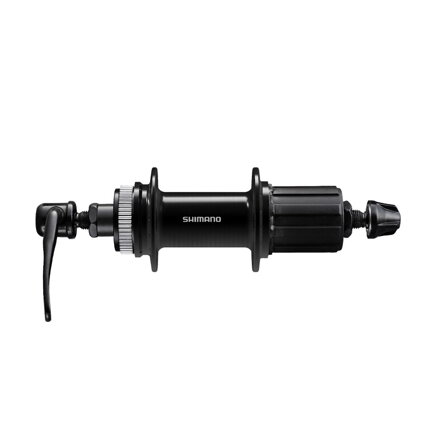 Buje trasero SHIMANO FH-QC400 32d. 8/9/10/11-k. cerradura central negra