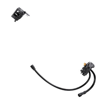 SHIMANO Soporte BM-E8030 para linternas STEPS BT-E8035/E8036 en marco sin cerradura con cable 250mm negro