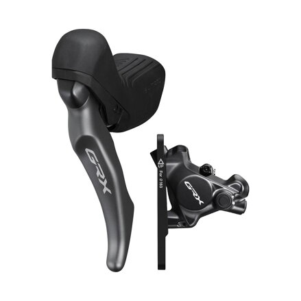 SHIMANO Conjunto GRX de doble control BL-RX820L/BR-RX820F izquierdo 1-ant. mecánico. engranaje/freno hidráulico
