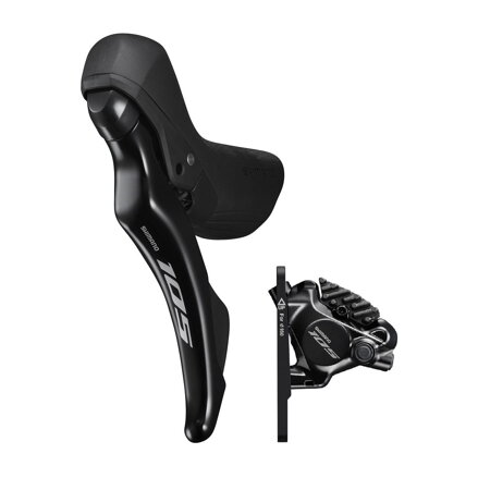 SHIMANO Doble mando 105 ST-R7120/BR-R7170 izquierdo 2x11-k. mecánico. engranaje/freno hidráulico