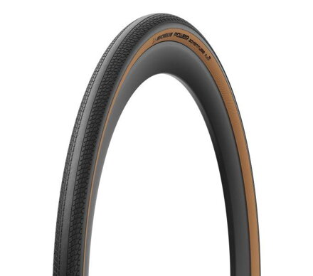 Neumático MICHELIN POWER ADVENTURE TLR 700x36C (36-622) 3x120TPI 395g marrón