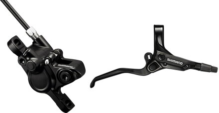 SHIMANO Freno hidr. Manguera + placa M355 frontal negra Post Mount 800mm. B01S