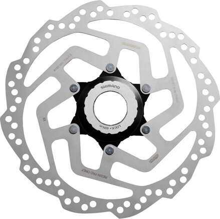SHIMANO Disco de freno SM-RT10, bloqueo central, 180 mm