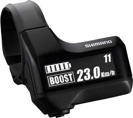 Computadora SHIMANO Steps SC-E7000 con soporte para funda de 35 mm