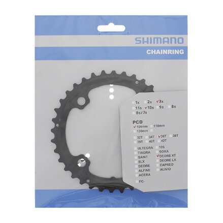 Caja de cambios SHIMANO 36z. FC-T8000/M780/M781 XT