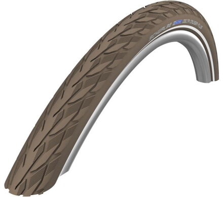SCHWALBE Neumático DELTA CRUISER PLUS (37-622) 28x1.40 700x35C Active 50EPI PunctureGuard 775g Marrón reflex