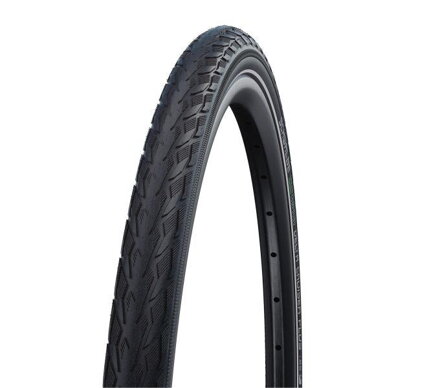 SCHWALBE Neumático DELTA CRUISER PLUS (28-622) 28x1.10 700x28C Active 50EPI PunctureGuard 590g Blanco reflex lateral G