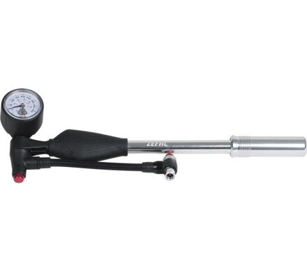 ZÉFAL Pump Z Shock plata/negro