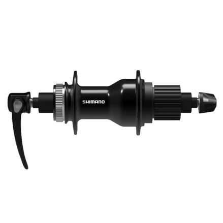 Buje trasero SHIMANO QC500 141mm eje 32d. 12k. RU BOOST de bloqueo central negro